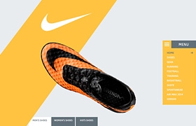 網(wǎng)站設(shè)計之Nike Shop Redesign