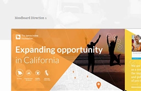 網(wǎng)站制作之Irvine Foundation Responsive Redesign